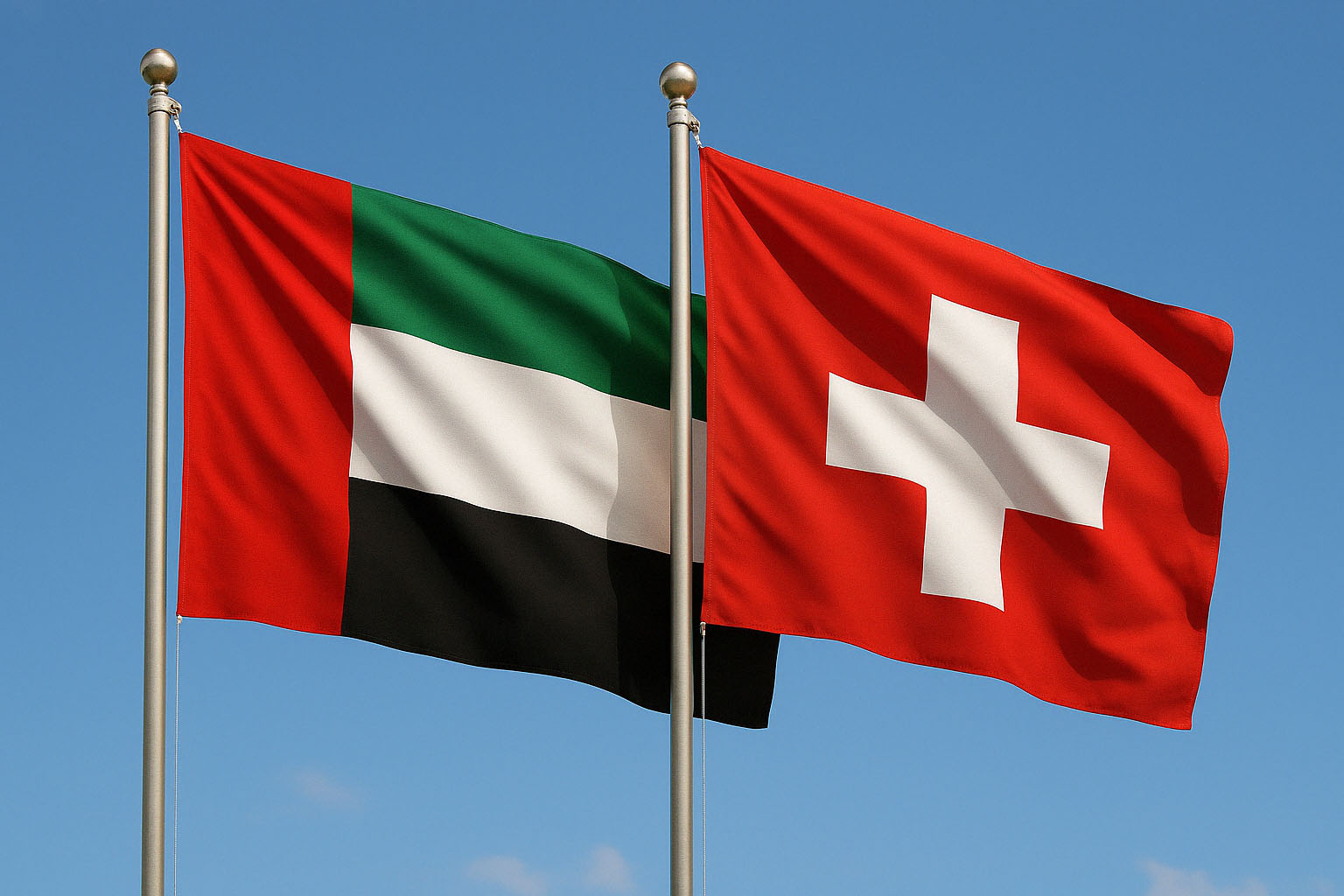 vae schweiz flaggen