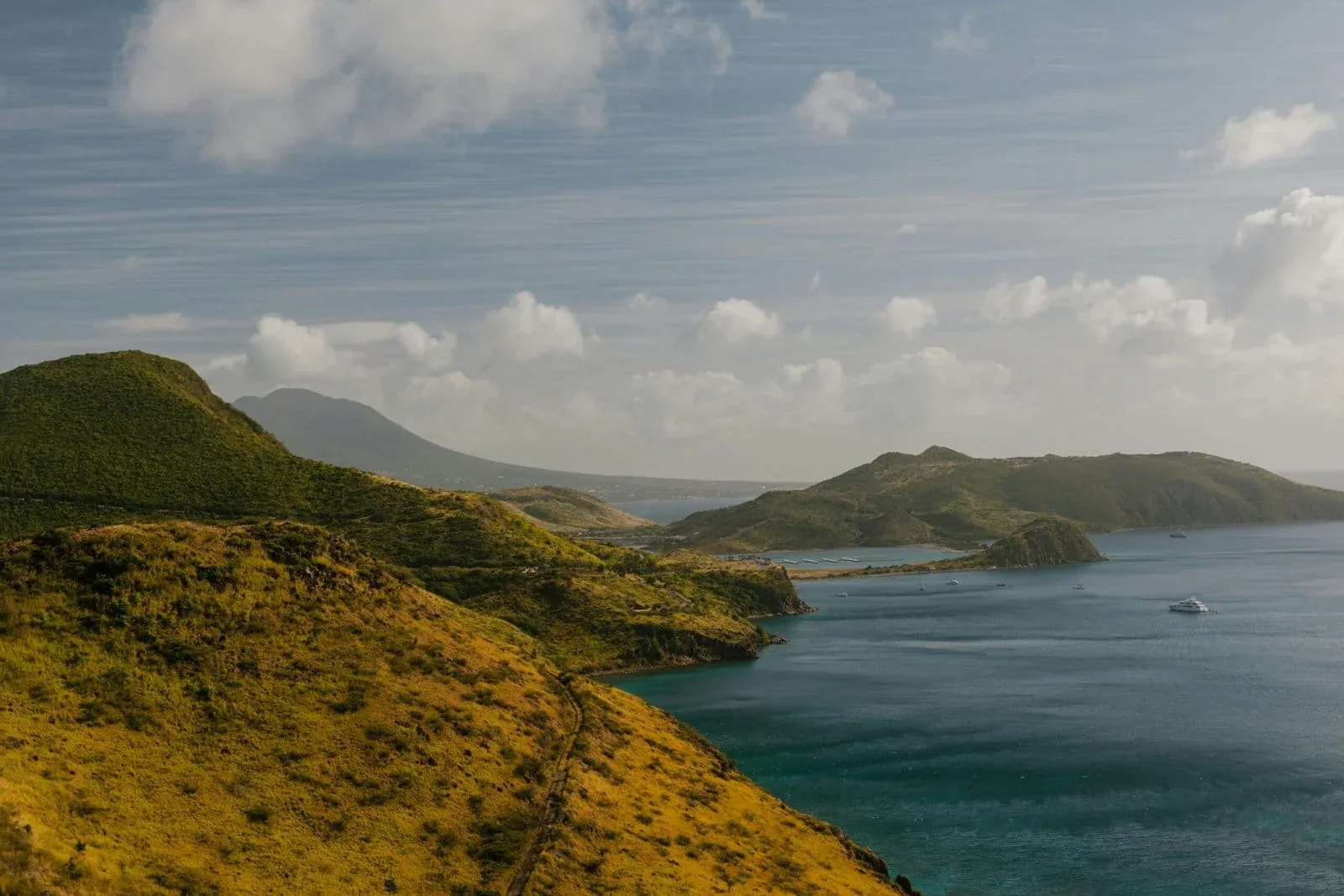 Landschaft in St. Kitts und Nevis