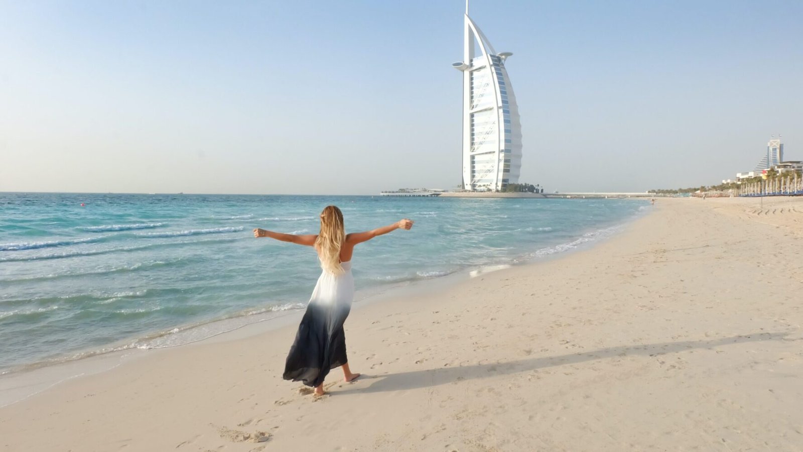 plage avec burj al arab