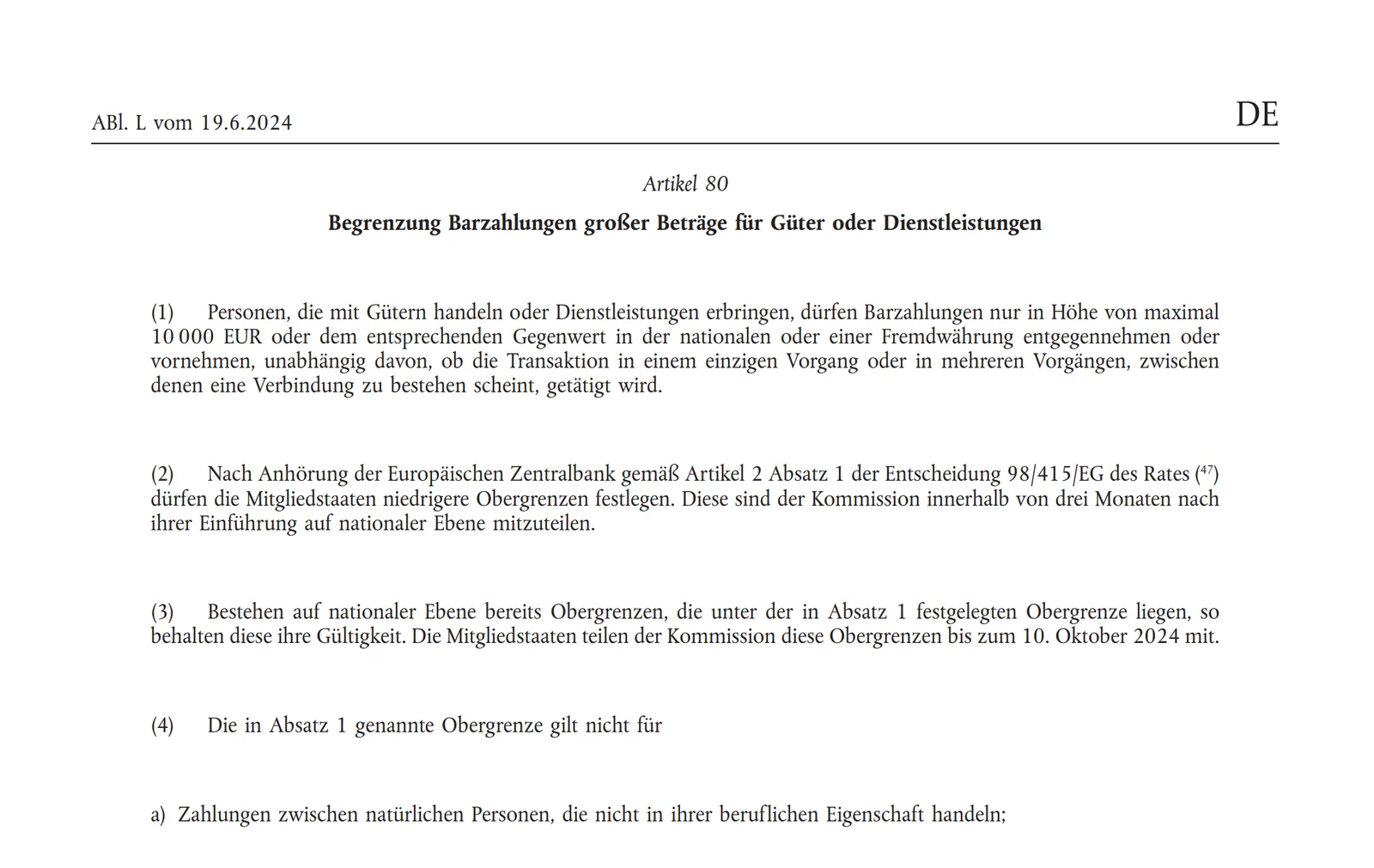 bargeldgrenze vermögensregister
