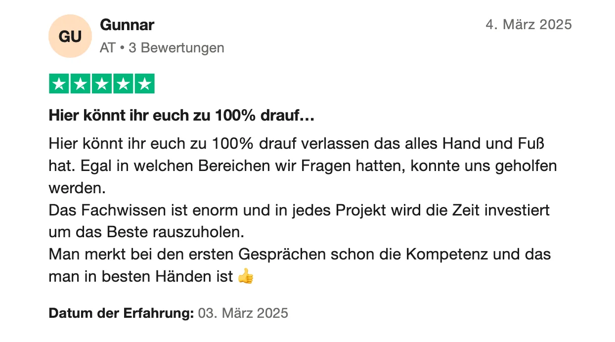 feedback gunnar