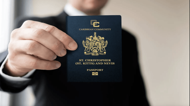 st kitts and nevis reisepass