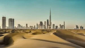 dubai wueste burj khalifa