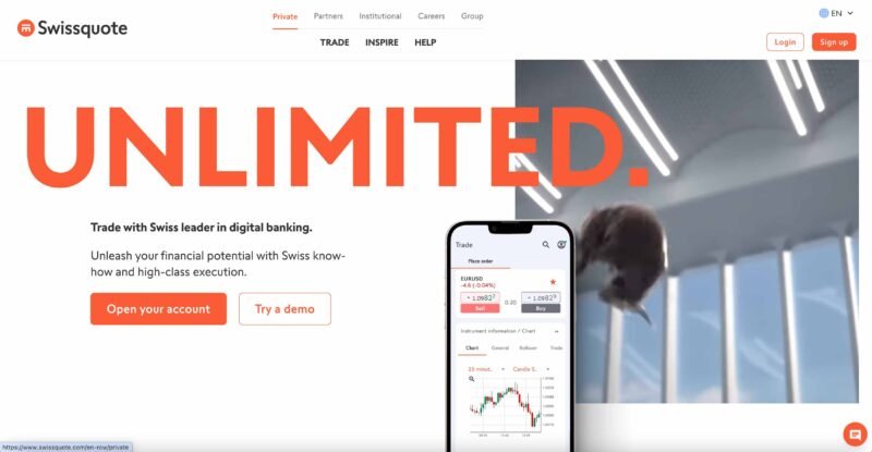 swissquote website