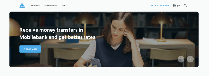 tbc bank website